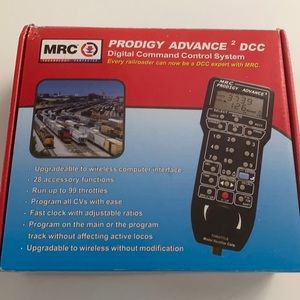 Model train dcc never been used control system